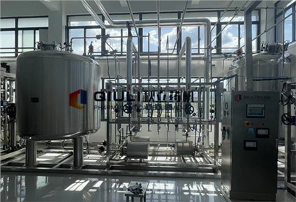 安徽京茗药业有限公司--纯化水和注射用水分配系统用户现场设备