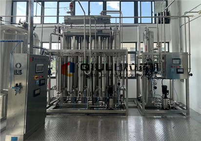 安徽京茗药业有限公司--多效蒸馏水机和纯蒸汽发生器用户现场设备